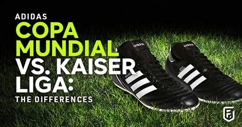 adidas kaiser weiß ska|adidas Copa Mundial vs. Kaiser 5 Liga: the differences.